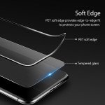 Wholesale iPhone 11 Pro (5.8in) / XS / X HD Tempered Glass Full Glue Screen Protector (Black Edge)
